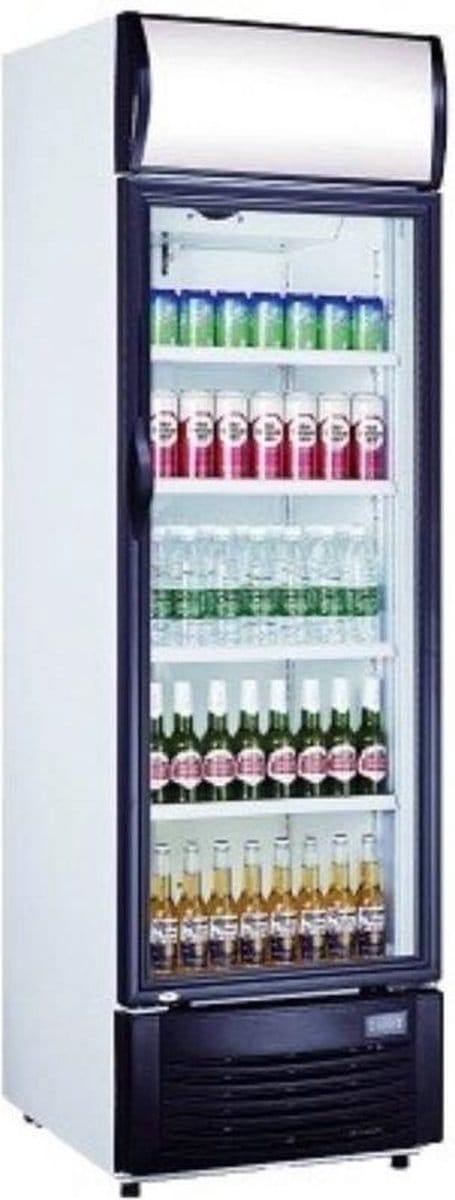 SARO Flessenkoeler met glasdeur Model GTK 382