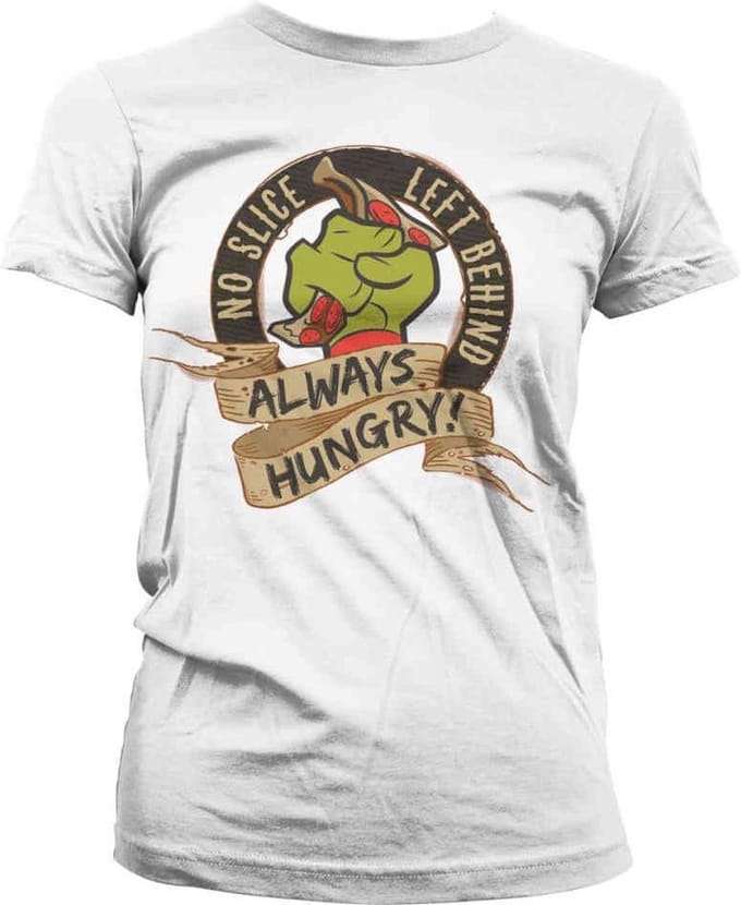 Teenage Mutant Ninja Turtles Dames Tshirt -S- No Slice Left Behind Wit