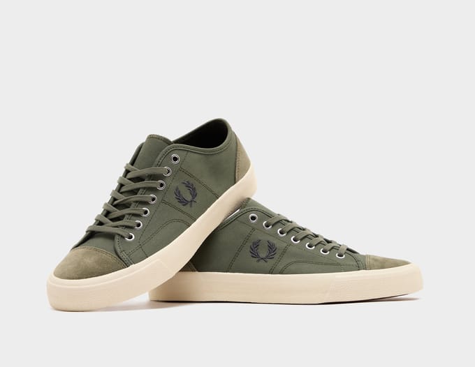 Fred Perry Hughes Canvas Plimsoll, groen