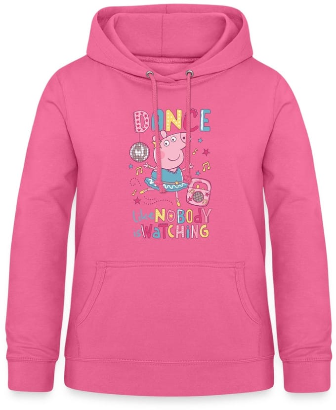 Peppa Pig Dancing Queen Hoodie Dames
