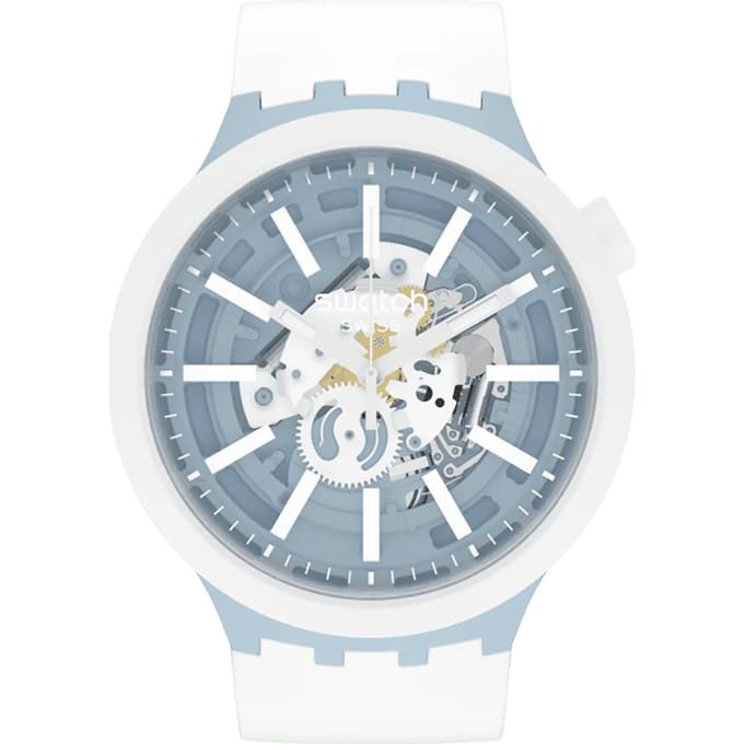 Swatch WHICE BIG BOLD SB03N103 Polshorloge white