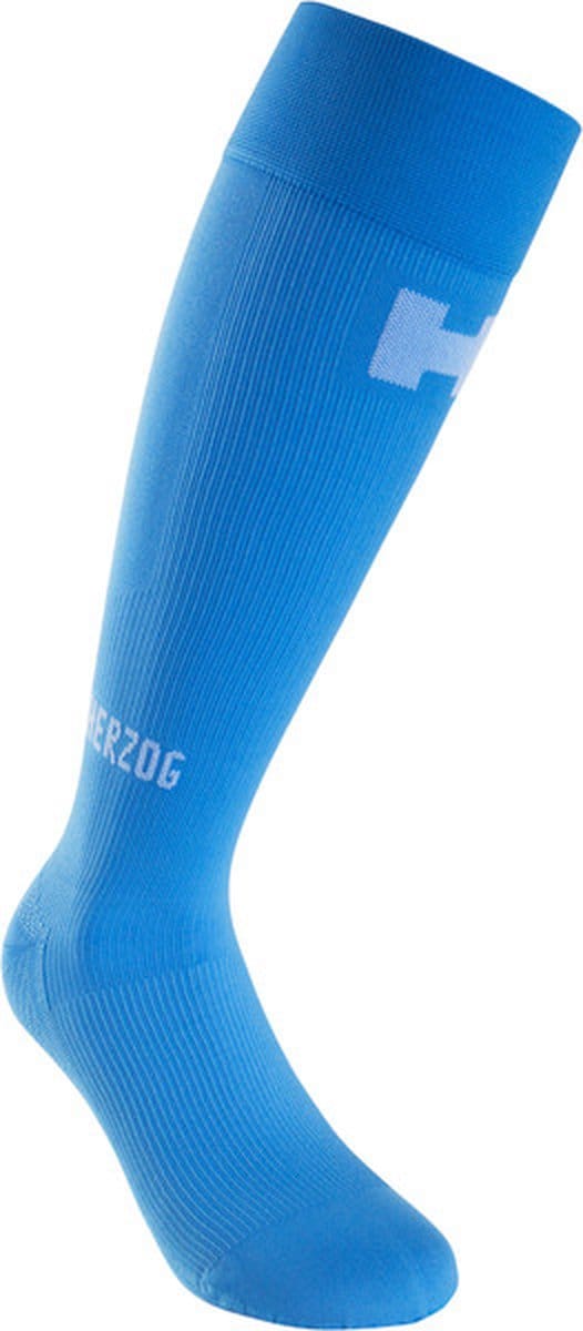 Herzog PRO Compressiekousen Maat II - Blauw - 40-44 - Short