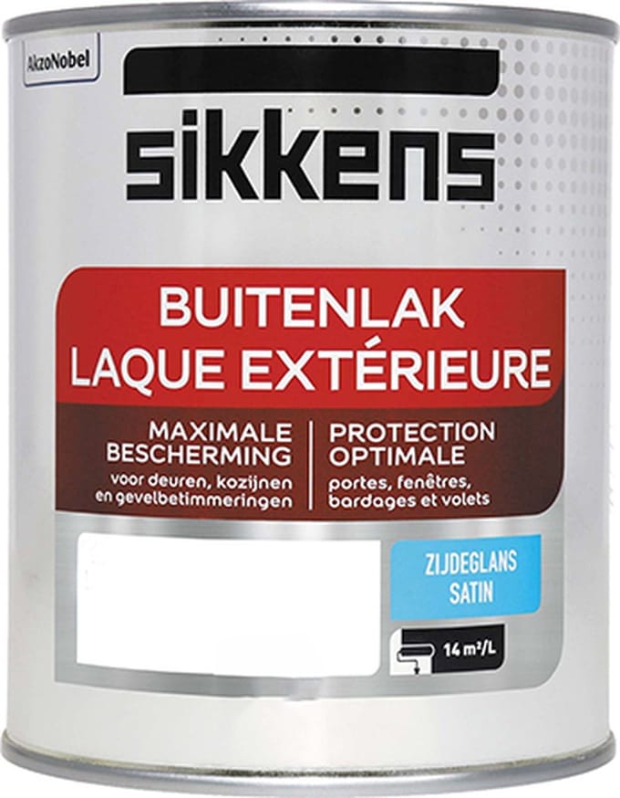 Sikkens Buitenlak Mix - Zijdeglans - Base W - 1L