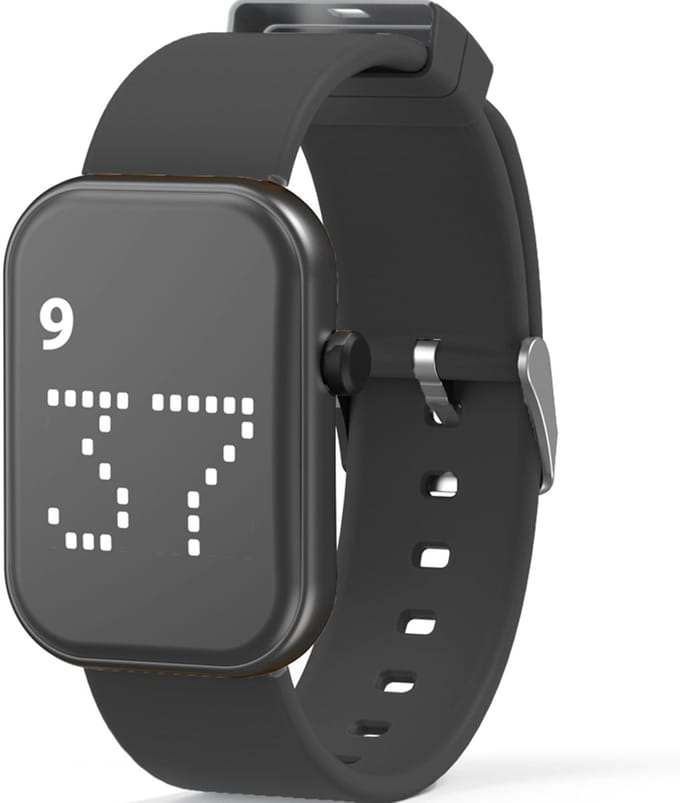 Herinneringshorloge - GHV Smart- 8 alarmen - Apple App instelbaar- Zwart