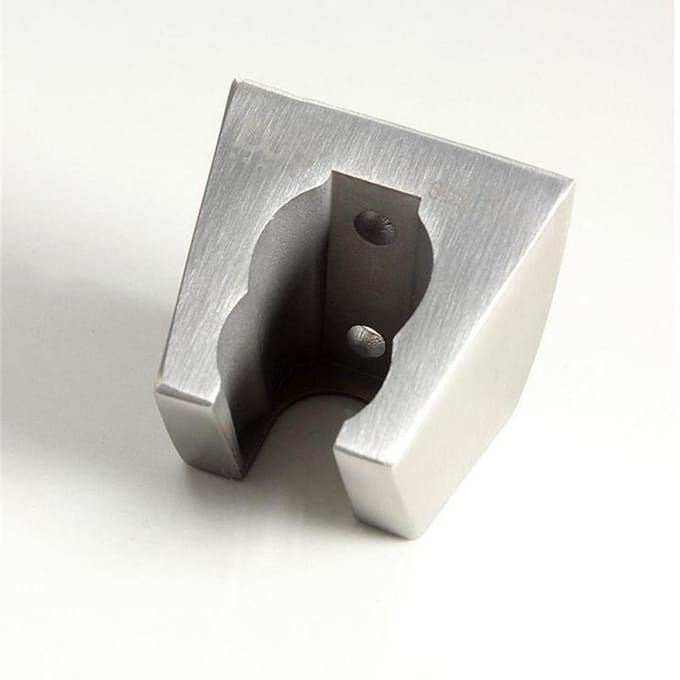 Roestvrij Staal Handdouchekop Beugel Douchekop Houder Kraan Sprinkler Vaste Basis Badkamer Douche Accessoires gray