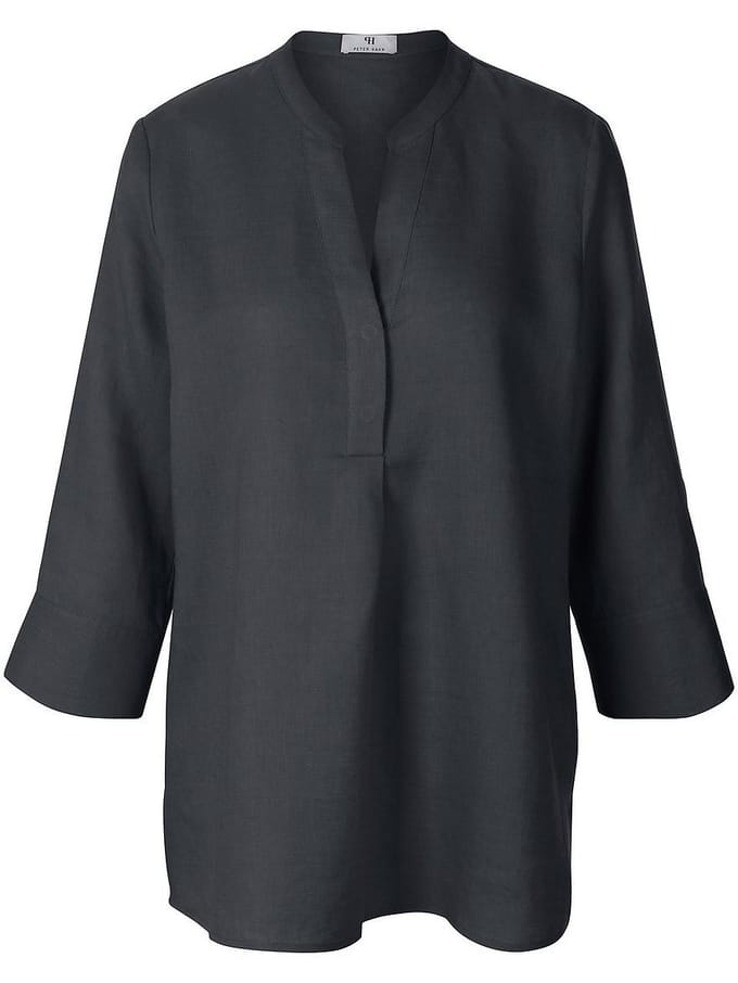 Blouse Van Peter Hahn zwart