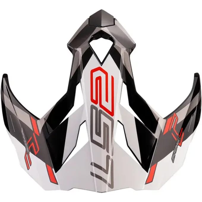Vervangende visier voor crossmotorhelm LS2 MX701 Edge