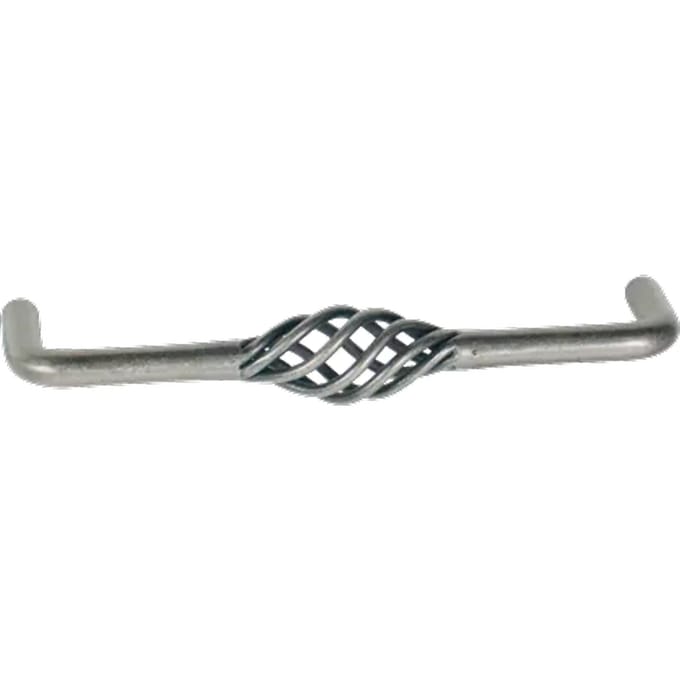 Bertomani Meubelgreep Gedraaid - Oud Ijzer - 96mm - 2 Stuks