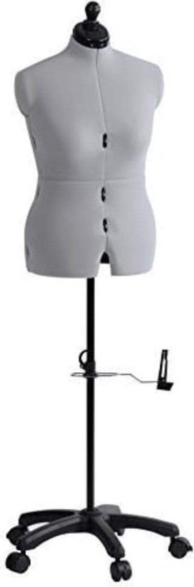 Lexium Verstelbare paspop - Paspop dames - Etalagepop vrouw - Kleermaker Dummy - Mannequin