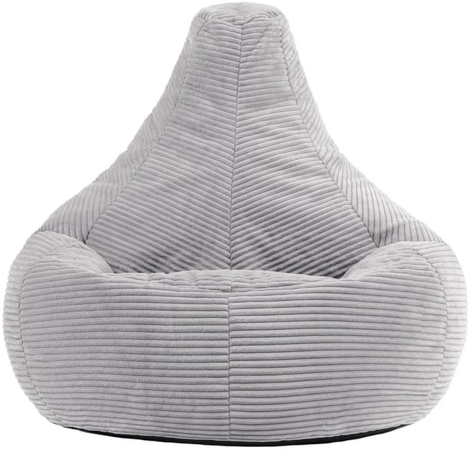 icon - Dalton Zitzak Fauteuil - Gaming - Ribfluweel - Grijs