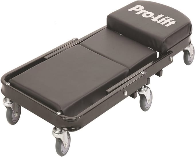 Opvouwbare Z-vorm Mechanica Creeper tot 204 kg