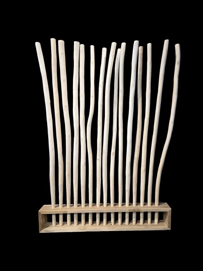 TeakOne - Paravan - Roomdivider - Teak - Natural wood
