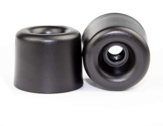 Deurstoppers 2 stuks Ø 25 mm - Kunststof Deurbuffer en Meubelvoet