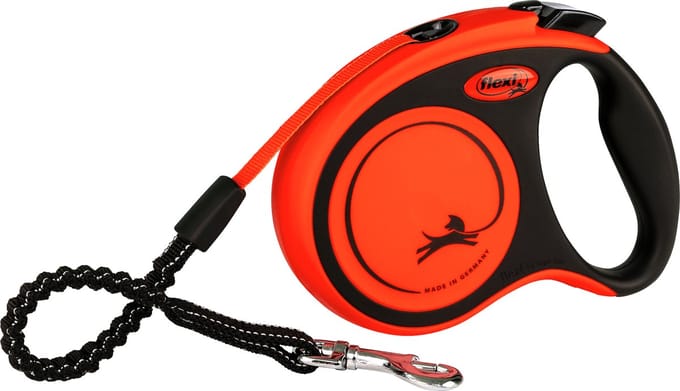 Flexi - Leash Xtreme S Tape 5M Black/Orange Max 20Kg - (600.8400)
