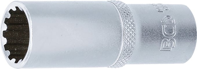 BGS Dopsleuteldop Gear Lock, diep - 3/8 - 15 mm