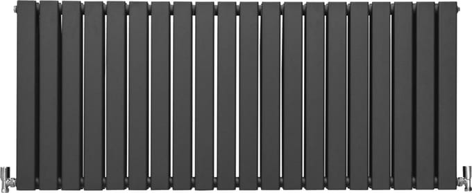 Design radiator - antraciet - 600 mm x 1400 mm - 15 jaar garantie