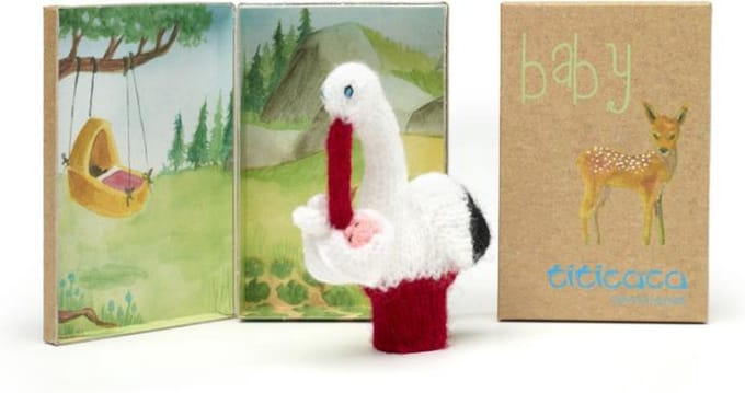 Stories - Baby Vingerpopje ooievaar
