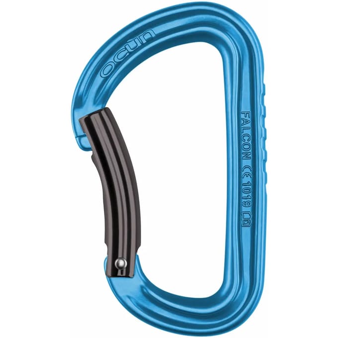 Ocun Falcon Bent Karabijnhaak Blauw