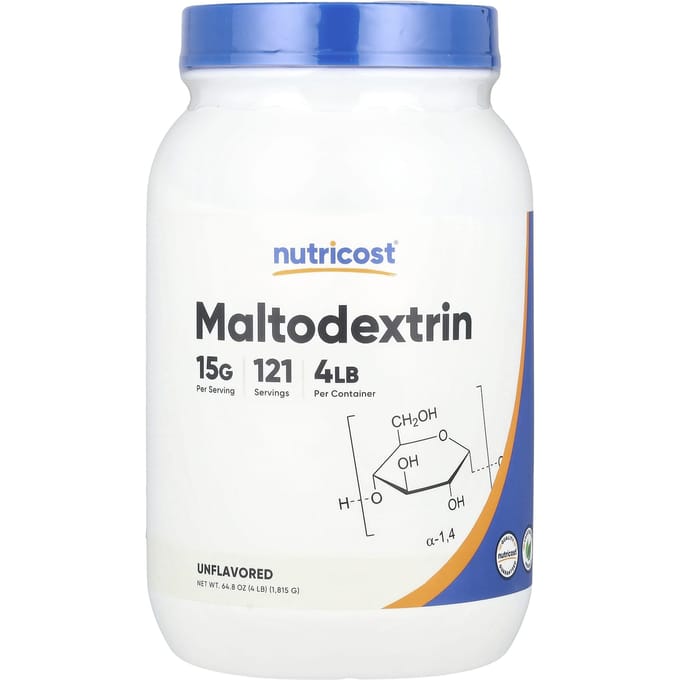 Nutricost, Maltodextrine, Ongezoet, 64,8 oz (1.815 g)