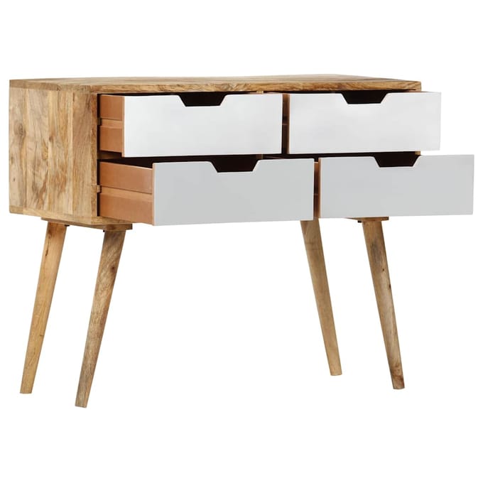vidaXL - Dressoir - 85x40x71 - cm - massief - mangohout