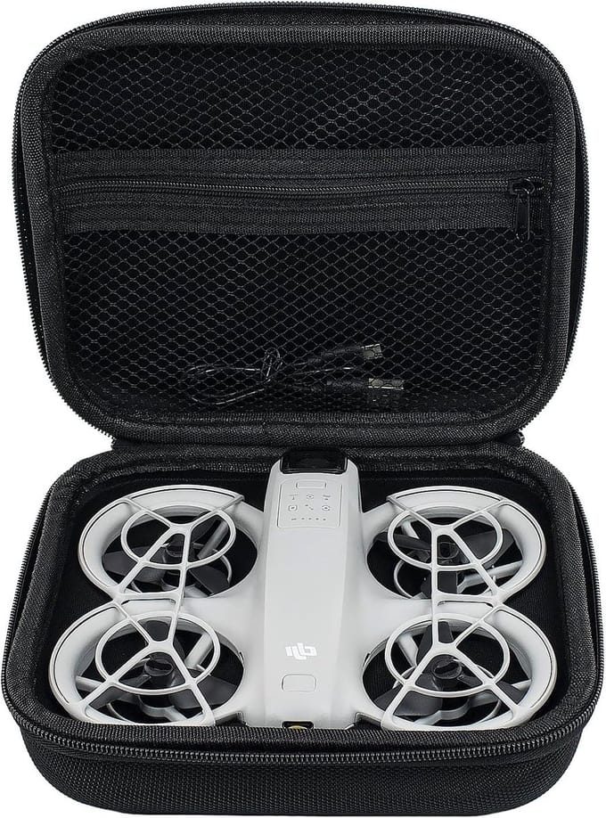 Draagbare Hardcase voor Drone, Geschikt voor DJI Neo - Bescherming, Opbergruimte, Duurzaam Design