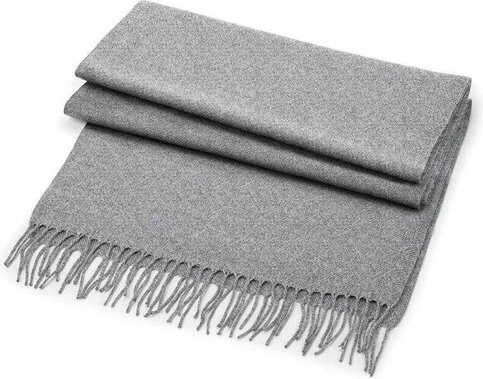 Scoby - Sjaal - Geweven - Oversized - One Size - Grijs