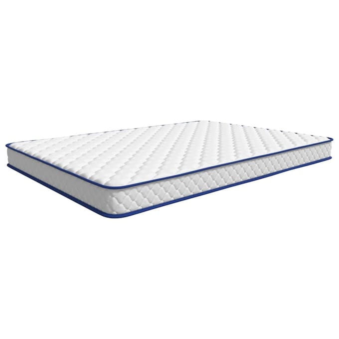 vidaXL - Traagschuimmatras - 140x190x17 - cm - Zacht - wit
