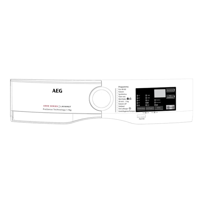 AEG controlepaneel, wit, AEG 140230231015