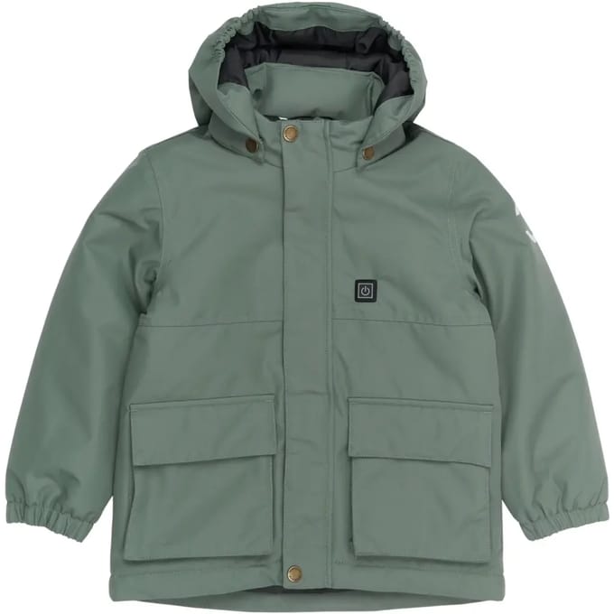 Waterproof lange verwarmde jas voor kinderen Mikk-Line