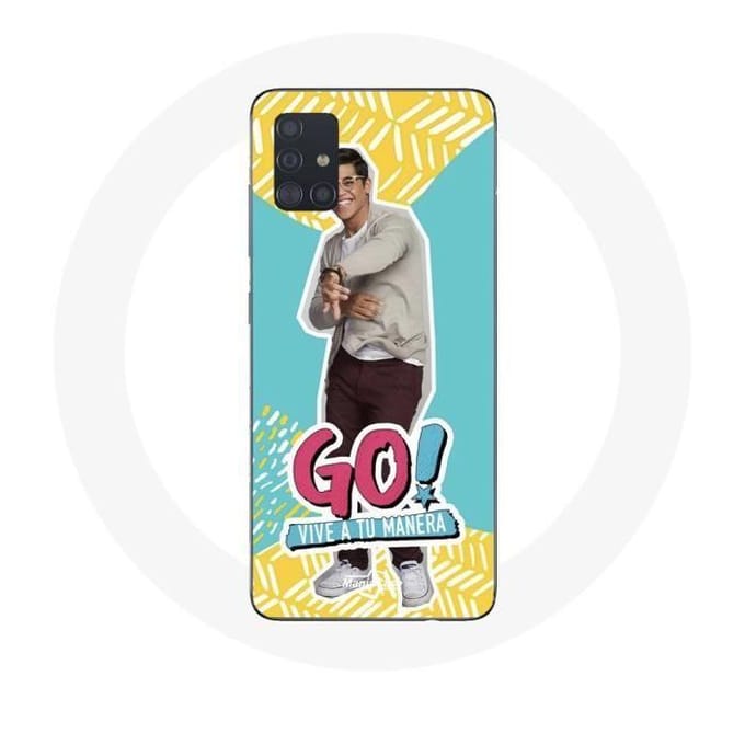 Coque - Samsung - Galaxy A51 - Souple - Blanc - Poursuis Tes Rêves Simón Go!