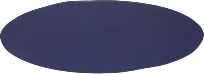 Wicotex Placemats Uni - donker blauw - rond 38 cm - anti slip laag - Teflon coating toplaag