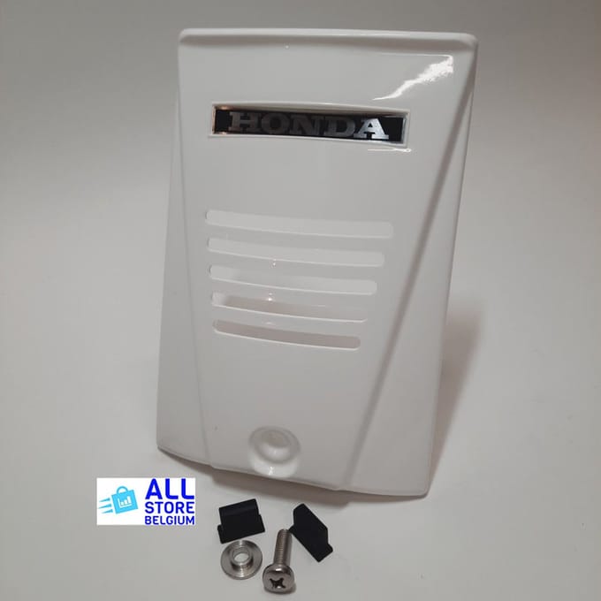 Honda camino frontmasker WIT met aluminium Honda plaatje