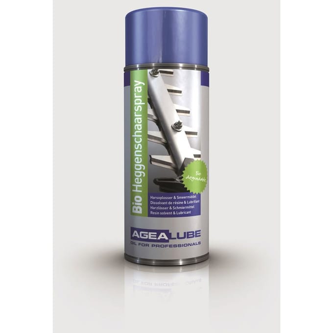 Agealube Bio Heggenschaarspray Biologisch Smeermiddel & Harsoplosser 400 ml