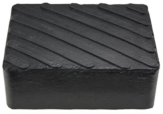 Rubberen pad voor korte hefbrug 165x120x60mm