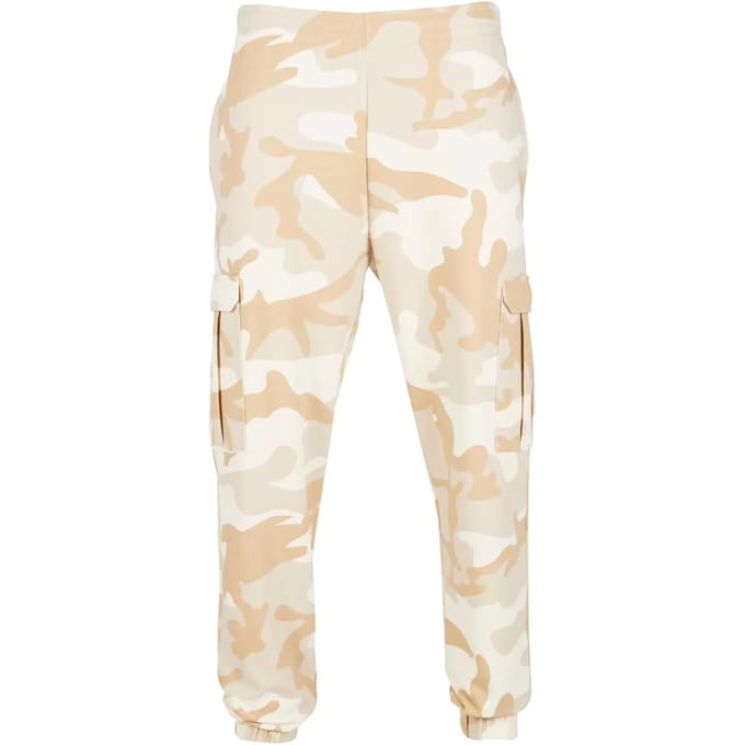 Urban Classics - Wide Camo Cargo Heren joggingbroek - L - Groen