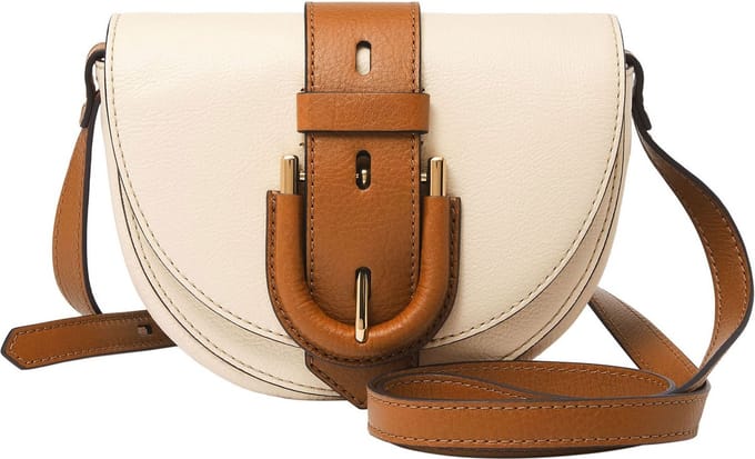 FOSSIL Schoudertas Harwell Crossbody Bone Crème