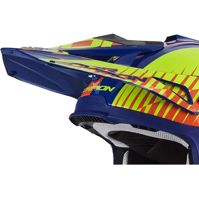 Motorhelm vizier Scorpion VX-15 Evo Air Peak Sin