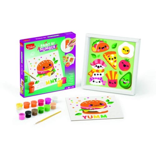 Maped Creativ schilderset 'Schilderen op nummer' KAWAI FOOD SALTY