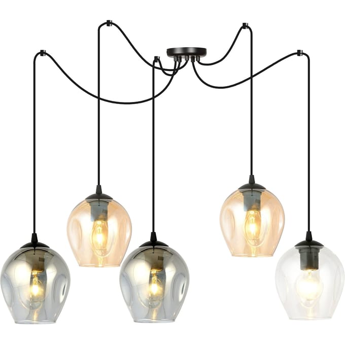 5-lichts hanglamp Stage | Loft46