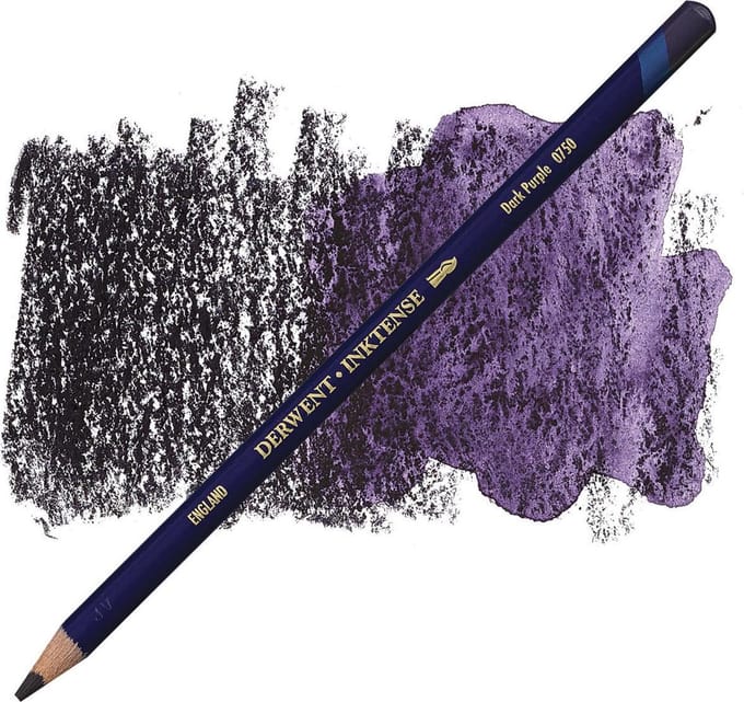 Derwent Inktense Dark Purple 0750