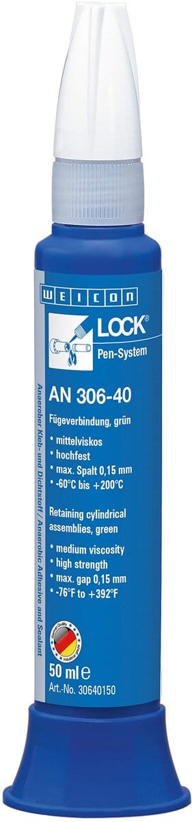 WEICONLOCK AN 306-40 50 ml Hechtverbinding, langzaam uithardend, hoge temperatuur