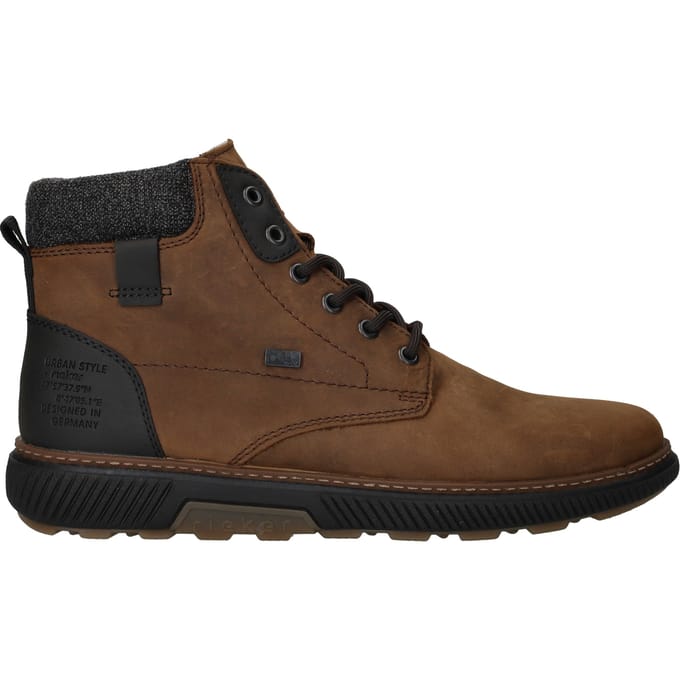 Rieker Veterschoenen Hoog Veterschoenen Hoog - middel bruin - Maat 41