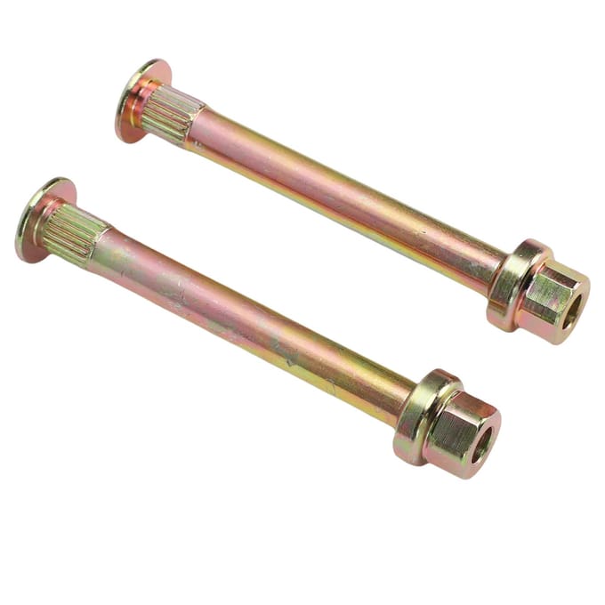 2 Sets Voordeur Scharnierpen Bus Kit 38447 Gegalvaniseerd Staal Vervanging voor Wrangler 1994 2006 beige