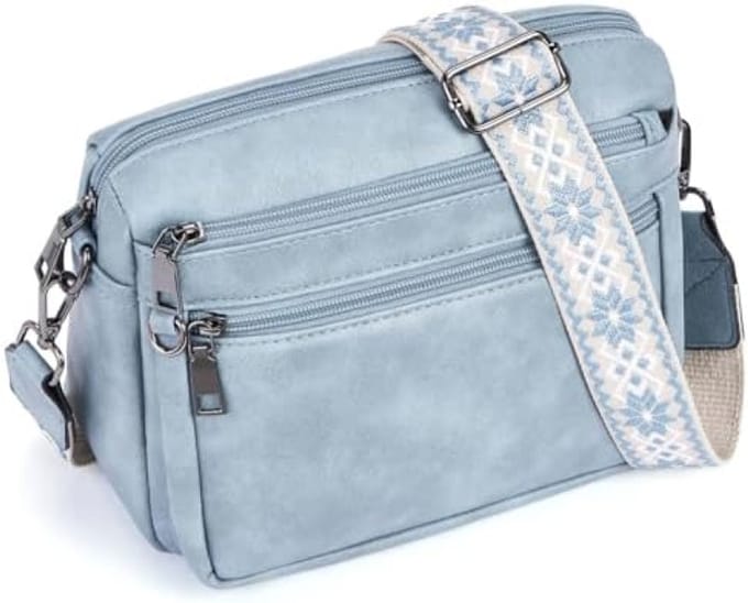 Stijlvolle schoudertas voor dames met afneembare riem