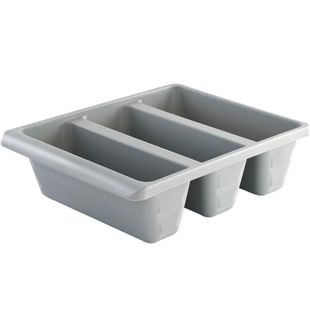 Creatieve Verticale Schoendoos Japans Plastic Drie Schoenenrek Multifunctionele Organiseer Container Ruimtebesparend Kast Opbergkoffer 2PC grijze kleur