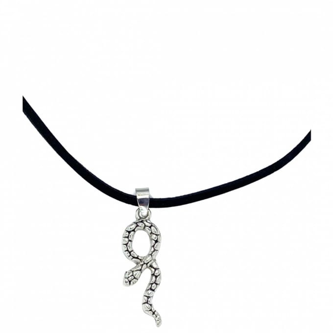 Ketting slang zilverkleur 45 cm - Charme Bijoux