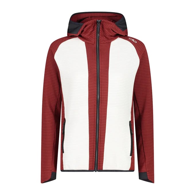 Dames fleece met capuchon CMP