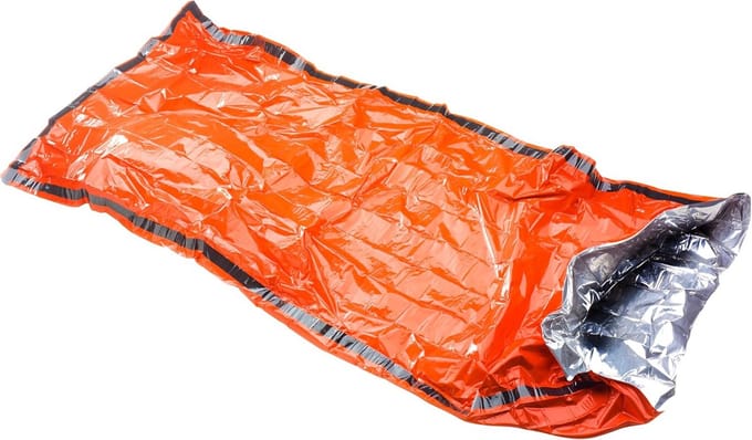 UL Noodslaapzak – Licht, Waterdicht & Warmtereflecterend, Compact voor 1 Persoon