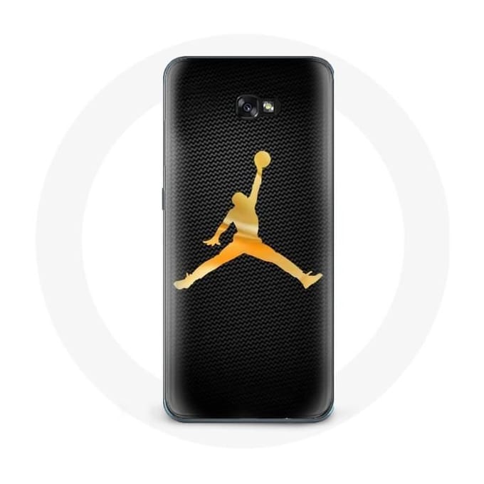 Coque - MANIACASE - Samsung A5 2016 - Jaune - Logo Michael Jordan - Souple jaune