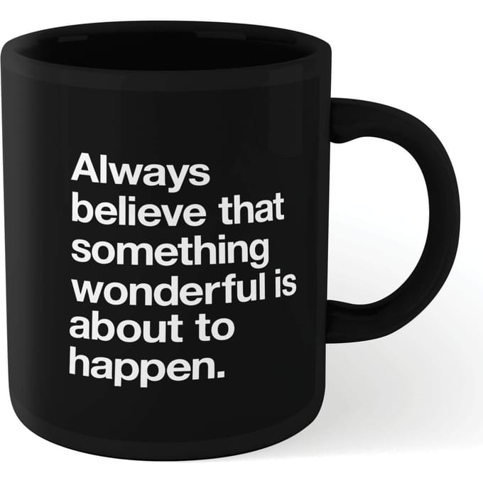 The Motivated Type Something Wonderful Mug - Black